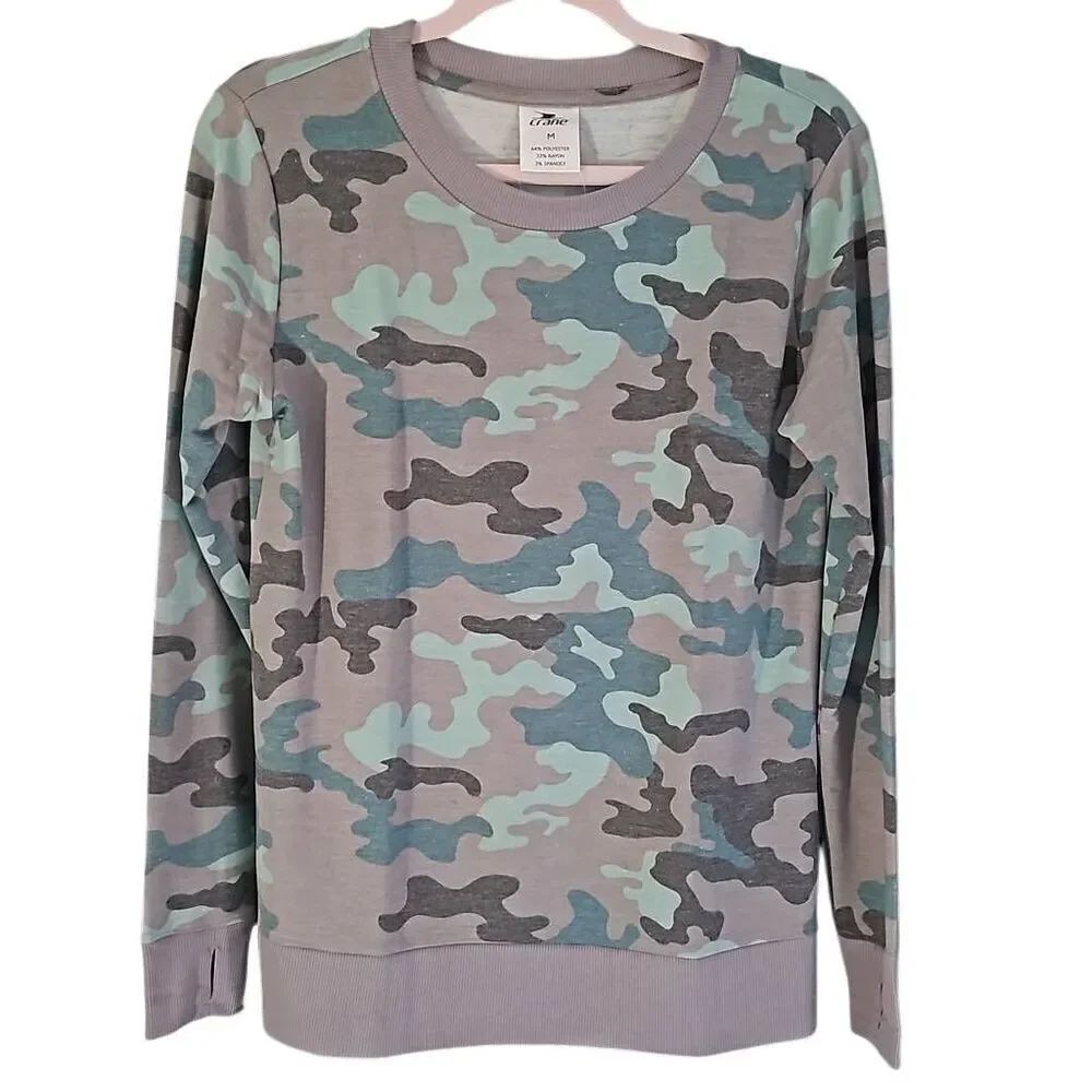 Crane camouflage, longsleeve shirt. Size Medium